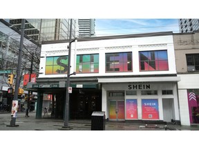SHEIN's first-ever pop-up store in Vancouver, Canada