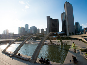 Nathan Philips Square in Toronto