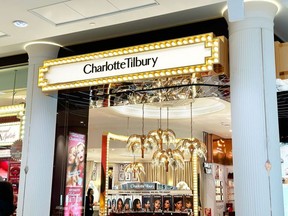 A Charlotte Tilbury store.