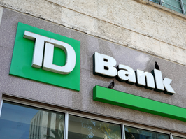 TD Bank signage