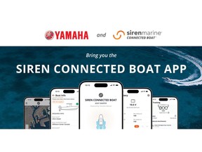 Yamaha Motor Canada and Siren Marine are expanding the connected boat experience within the Canadian market. Dealers and boat builders in Canada can now use the industry's leading marine IoT (Internet of Things) experience for monitoring, tracking, controlling and providing maintenance information on the next generation of Connected Boats.