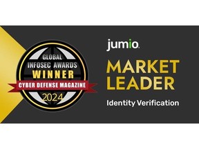 Jumio Wins the Identity Verification Market Leader Category in the 12th Annual Global InfoSec Awards