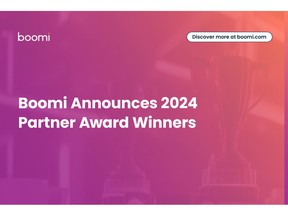 Boomi Announces 2024 Partner Award Winners