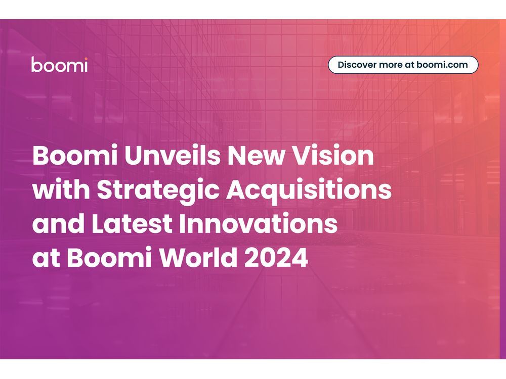 Boomi Unveils New Vision with Strategic Acquisitions and Latest Innovations at Boomi World 2024