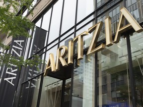An Aritzia store is seen in Montreal, Tuesday, July 13, 2021.