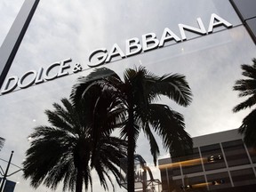 A Dolce & Gabbana store on Rodeo Drive in Beverly Hills.