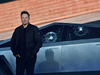 Elon Musk and his cybertruck
