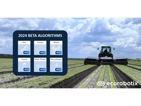 Ecorobotix announces new crop compatibility for its ARA sprayer - undergoing testing
