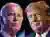 U.S. President Joe Biden, left, Jan. 5, 2024, and Republican presidential candidate former President Donald Trump, right, Jan. 19, 2024.