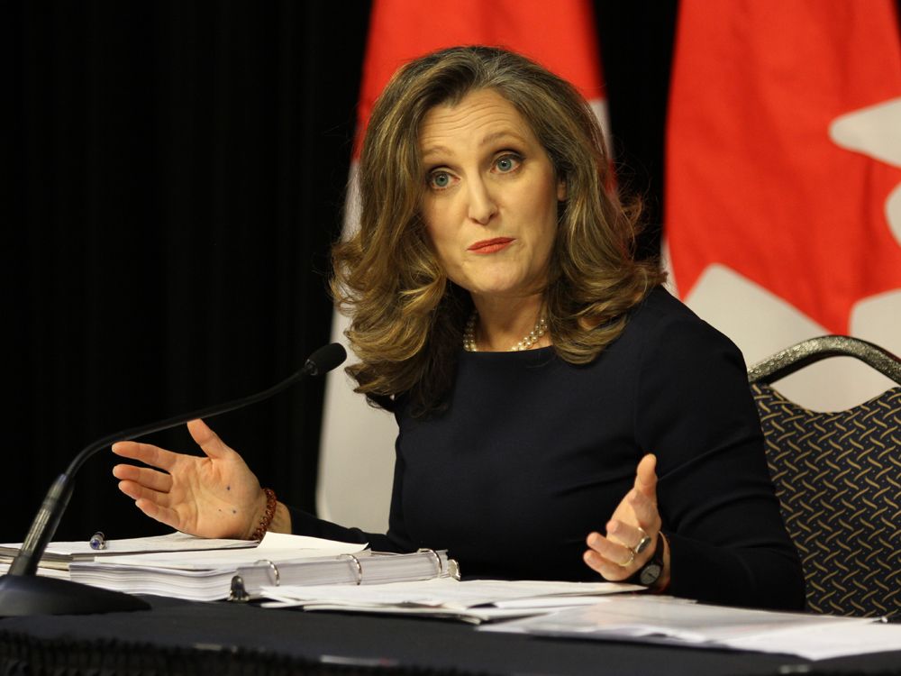 Economic Conditions Are There To Support A Rate Cut, Freeland Says ...