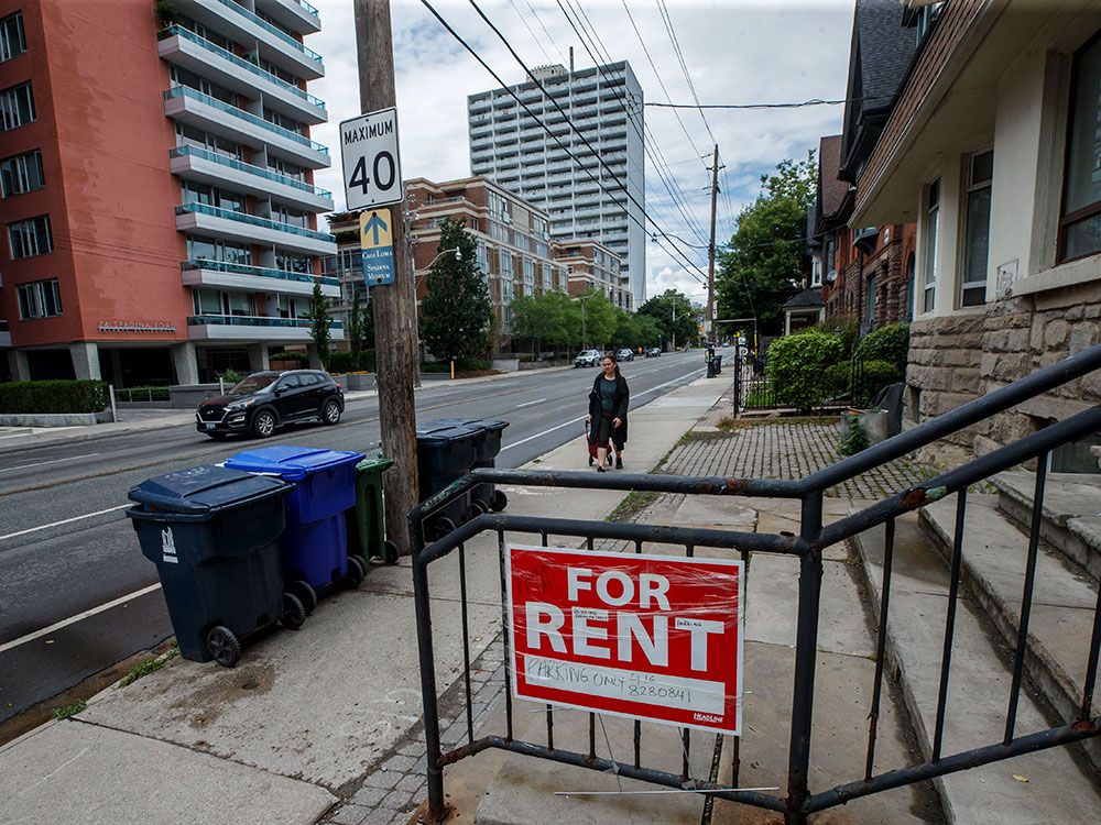 Bank of Canada says nation's renters showing signs of financial strain