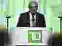 TD Bank chief executive Bharat Masrani, seen here at a past annual general meeting, said Thursday the bank hopes to have details soon on the overall cost of anti-money laundering lapses, which analysts have estimated could top $2 billion. 
