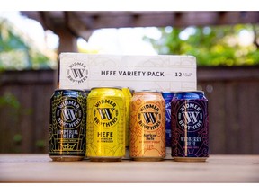 Featuring: Hefe original, Imperial Hefe, Apricot Hefe, and Widberry Hefe