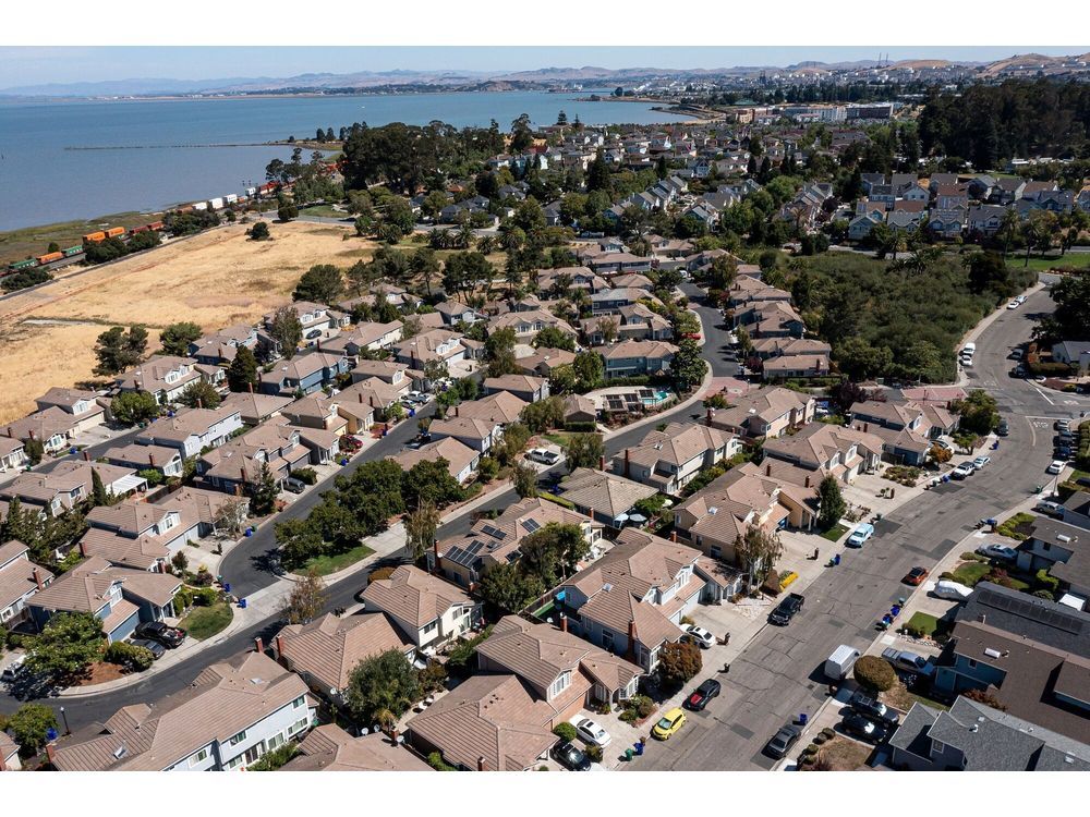 Homes in Hercules, California.