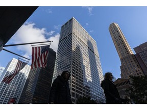 The Blackstone headquarters in New York, US, on Monday, Jan. 8, 2024. Blackstone Inc. released earnings figures on January 25. Photographer: Jeenah Moon/Bloomberg