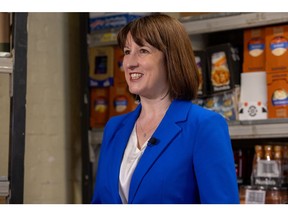 Labour's shadow chancellor, Rachel Reeves, wants to 'hit the ground running' by attracting investment if her party wins next month's general election.