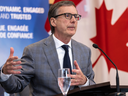 Bank of Canada governor Tiff Macklem could be hampered in his efforts to lower interest rates due to caution on the part of the Federal Reserve.