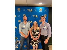 From left: Trevor Lanting, Chief Development Officer at D-Wave, Jill Tipping, President and CEO of BC Tech, Murray Thom, Vice President of Quantum Evangelism at D-Wave.
