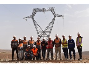 Pre-Commissioning the Renewable-Energy Electrical Line