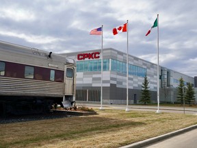Canadian Pacific Kansas City headquarters in Calgary, Alta.