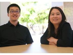 Bella Liu (CEO) and William Lu (CTO) of ORBY AI