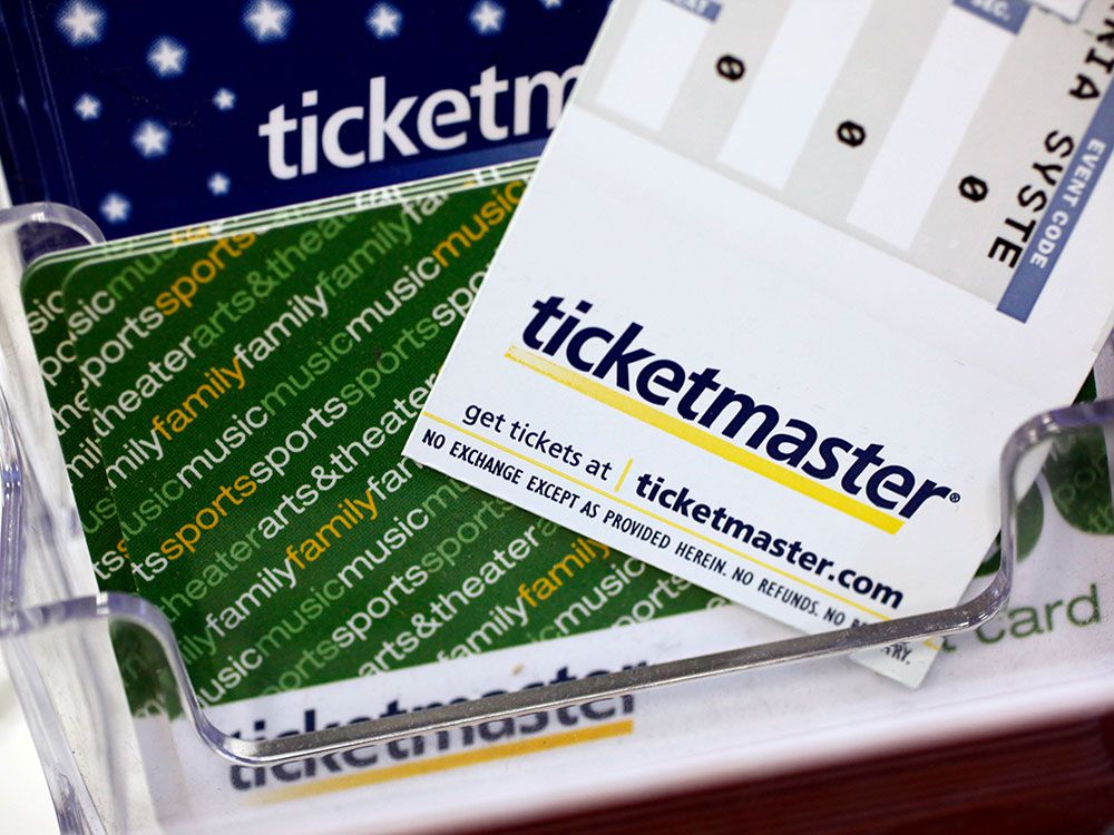 Ticketmaster warns Canadians of data breach involving customer
information