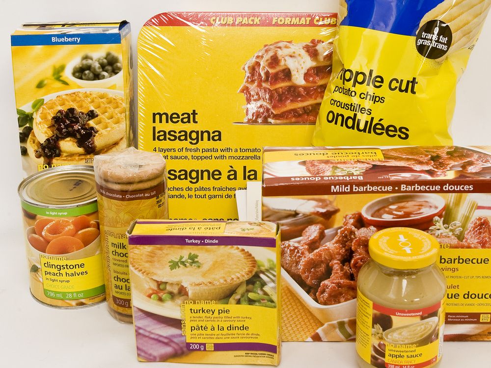 Various 'No Name' products, photographed in the National Post studio on March 11, 2009.