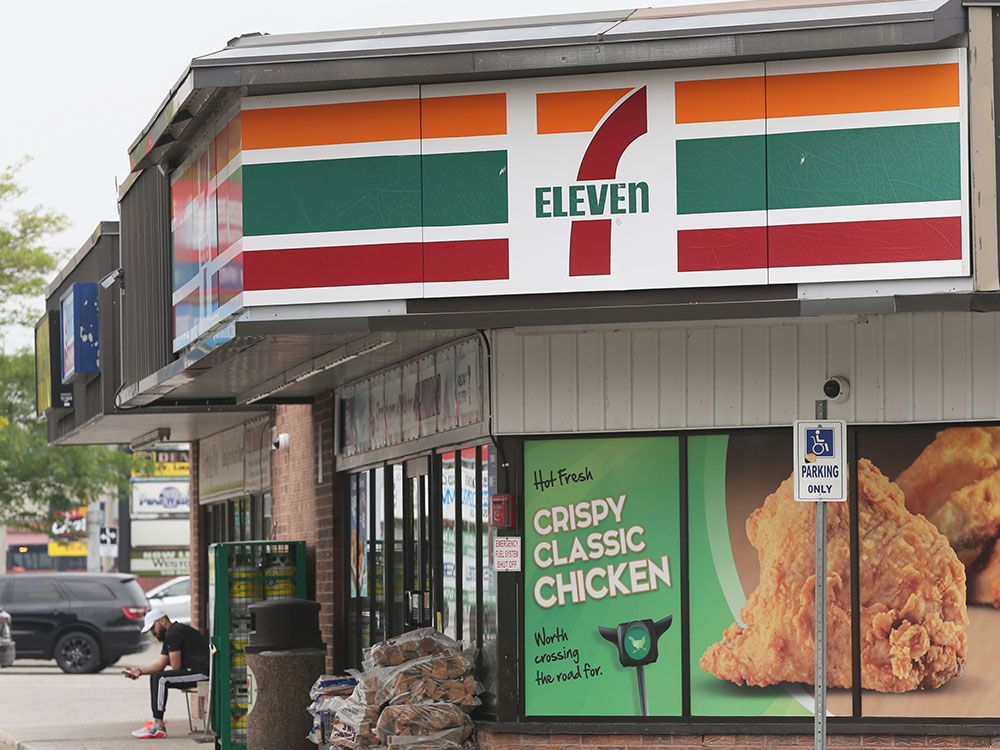7-Eleven store in Windsor, Ontario. Canadian Alimentation Couche-Tard Inc. has made an offer to acquire the chain's parent company. 