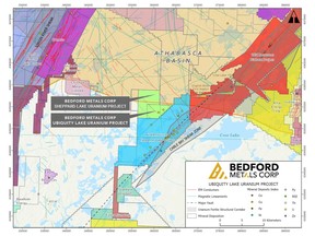 Proyek Uranium Danau Sheppard mencakup area seluas sekitar 2.250 hektar dan berbatasan dengan Proyek Danau Ubiquity Bedford di tenggara. Dengan transaksi ini, Perusahaan kini memiliki opsi atas lahan prospektif seluas 3.600 hektar yang terletak tepat di sebelah selatan bibir Cekungan Athabasca.