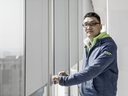 Colin Huang, chief executive and founder of Pinduoduo, the owner of shopping app Temu, poses for a photograph at the company's office in Shanghai, China in 2017.