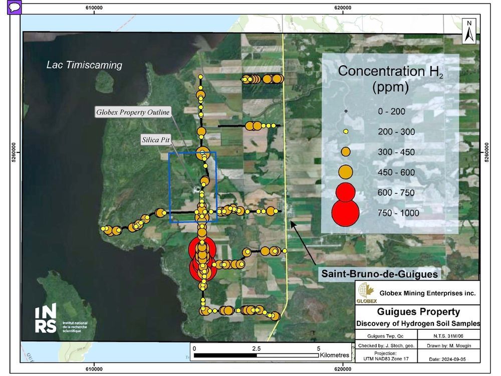 Globex Mining Unveils Exciting Hydrogen Prospects at Guigues Silica Project