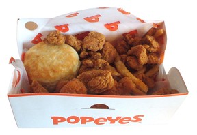Popeyes Red Hot Popcorn Chicken