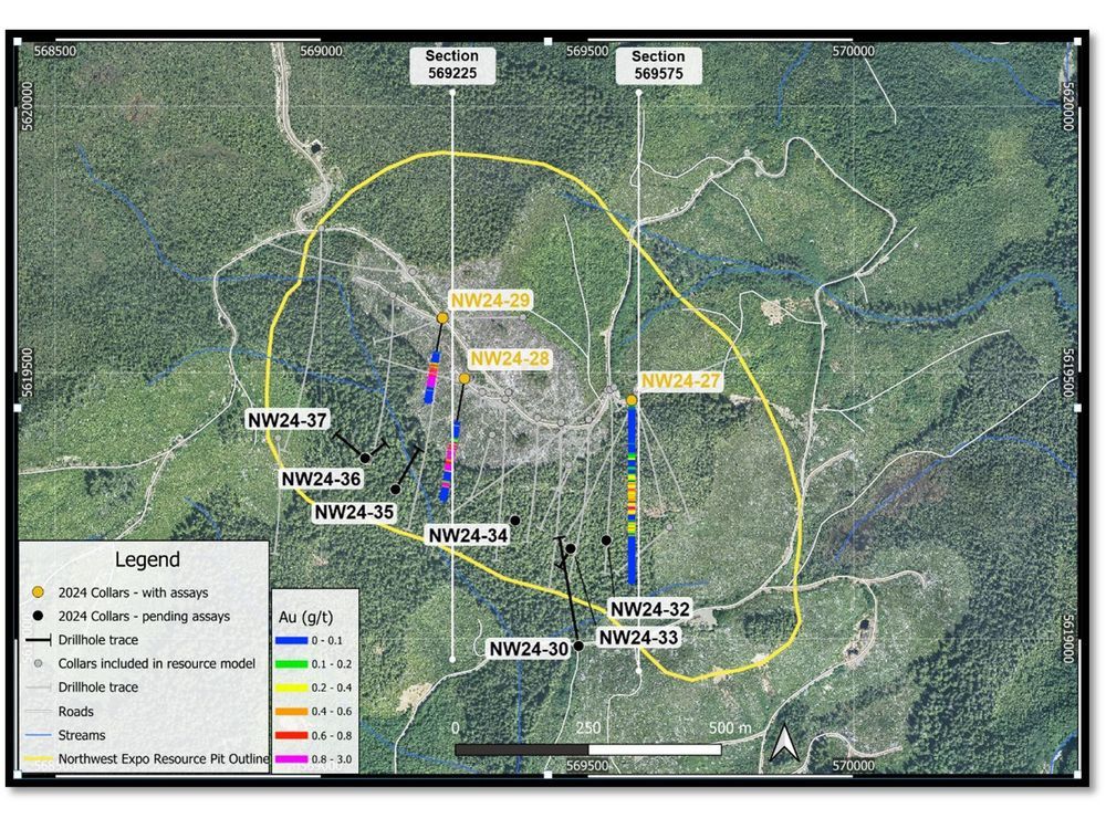 Northisle Announces Drill Results at Northwest Expo Including 132.8m