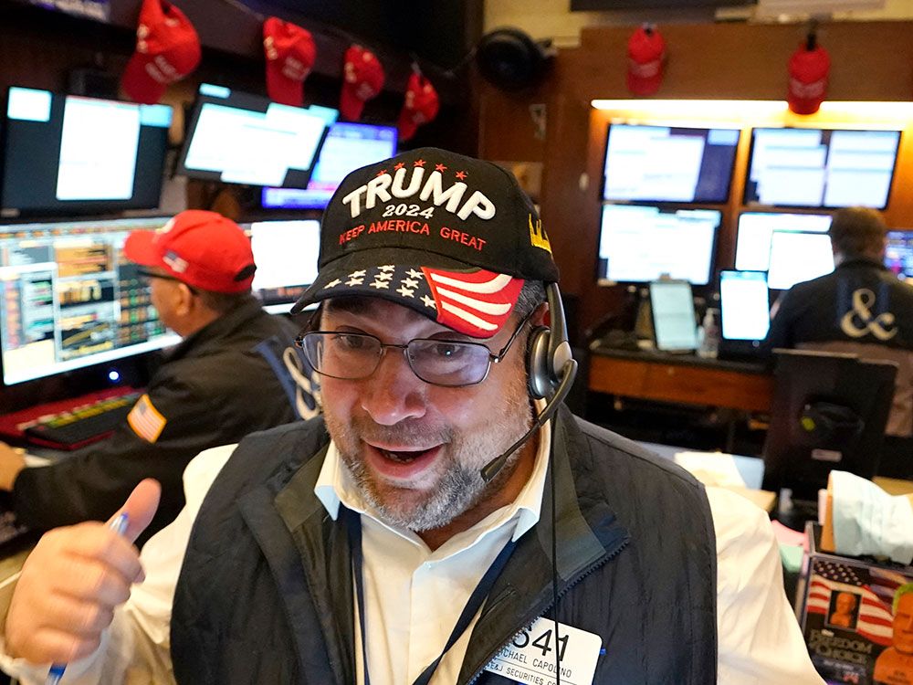 Stocks soar as Donald Trump’s win unleashes ‘power trade on steroids’