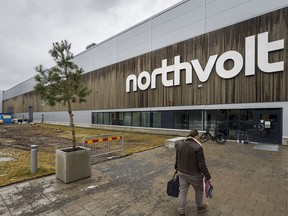 The NorthVolt AB Labs research and development centre in Vasteras, Sweden.