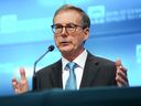 Bank of Canada governor Tiff Macklem holds a press conference at the Bank of Canada in Ottawa.