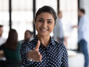 A report from Express Employment Professionals and Harris Poll said half of Canadian companies plan to hire more workers in the first half of the new year.