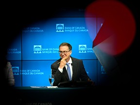 Bank of Canada governor Tiff Macklem