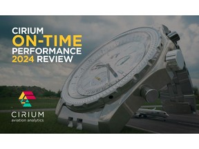Cirium On-Time Performance Review 2024