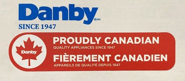 Danby label