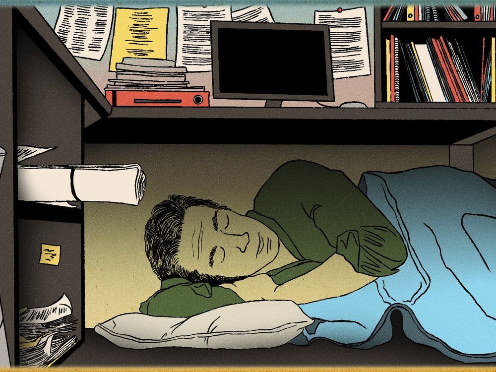 Devoted nap-takers explain the benefits of sleeping on the job