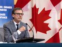 Tiff Macklem said in a speech last month that a prolonged U.S.-Canada tariff war would hit Canadian output by nearly three per cent over two years and “wipe out growth” during that period.
