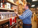 An Angus Reid poll said 98 per cent of consumers indicated they are shopping for made-in-Canada products, while 85 per cent said they planned to replace U.S. products.