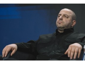 Rustem Umerov, Ukraine's defense minister, at the 'Ukraine. Year 2025' forum in Kyiv, Ukraine, on Sunday, Feb. 23, 2025. Volodymyr Zelenskiy, Ukraine's president, said he would be ready to step down if it were to guarantee peace to his war-torn country. Photographer: Andrew Kravchenko/Bloomberg