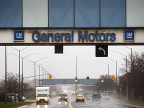 The General Motors Co. Oshawa assembly plant in Oshawa, Ont.
