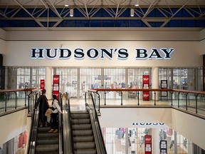 Hudson's Bay store in Hamilton