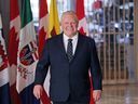 Ontario Premier Doug Ford arrives to the first Ministers Meeting in Ottawa.
