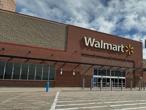A Walmart store is shown, Tuesday, May 13, 2025, in Englewood, Colo.