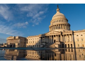 The Capitol building in Washington, DC.