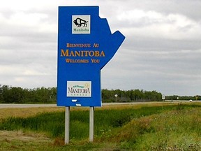 Manitoba border